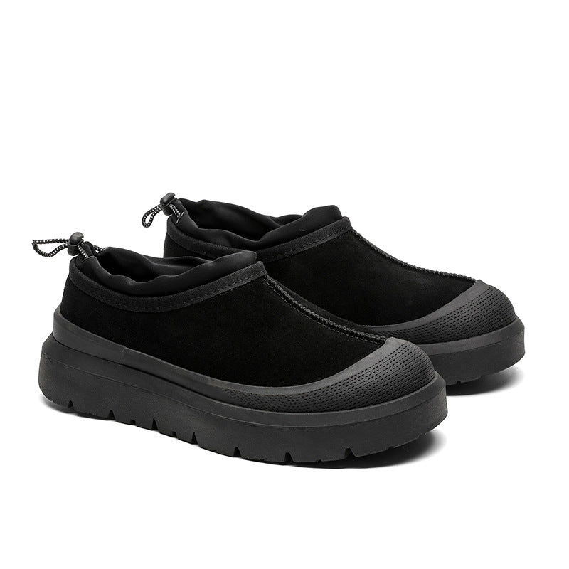 Hybrid Suede Slip-Ons